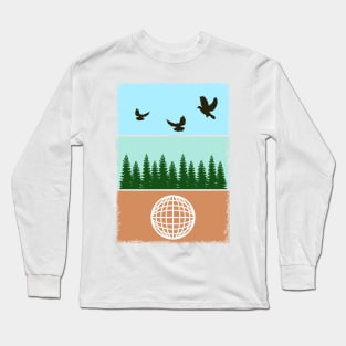 Earth Day Long Sleeve T-Shirt